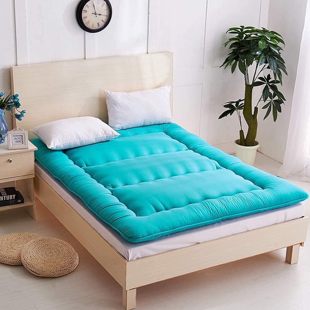 MAXYOYO Japanese Floor Mattress Futon Mattress, Turquoise