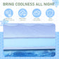 MAXYOYO Cooling Floor Mattress Japanese Futon Mattress for Hot Sleepers, Blue