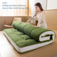 MAXYOYO Futon Mattress, Padded Japanese Floor Mattress Extra Thick Folding Sleeping Pad, Green