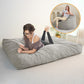 MAXYOYO Bean Bag Bed - Convertible Folds from Bed To Bean Bag Chair - Large Bean Bag with Soft Cover (Gray)