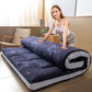 MAXYOYO Extra Thick Padded Japanese Floor Mattress, Roll Up Futon Mattress, Moon and Star Printed